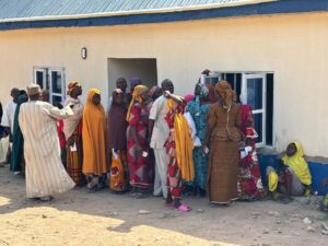 macland community church nigeria mission women waiting