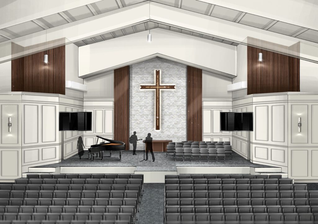 cross stage